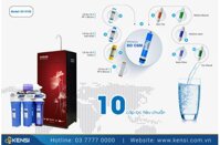 MÁY LỌC NƯỚC RO KENSI KS410G TỦ 86 ĐỎ