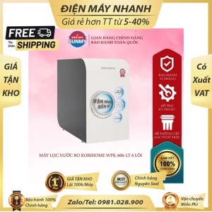 Máy lọc nước RO Korihome WPK-606-LT