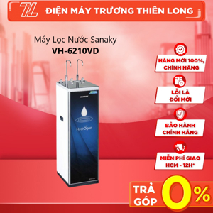Máy lọc nước RO nóng nguội lạnh Sanaky 10 lõi VH-6210VD