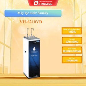 Máy lọc nước RO nóng nguội lạnh Sanaky 10 lõi VH-6210VD