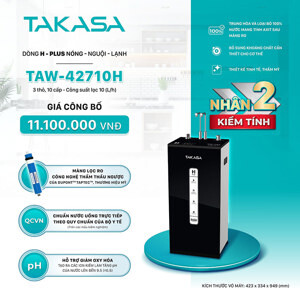 Máy lọc nước RO nóng nguội lạnh Takasa TAW-42710H