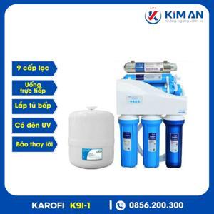 Máy lọc nước thông minh Karofi K9I-1 - 9 cấp lọc, đèn UV, không tủ