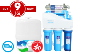 Máy lọc nước thông minh Karofi K8i-1 - 9 cấp lọc, đèn UV