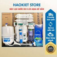 MÁY LỌC NƯỚC TINH KHIẾT RO 9 LÕI AQUA ĐỂ GẦM - MÁY KHÔNG TỦ 9 CÂP.