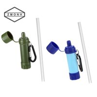 Máy lọc nước uống ngoài trời ZMONH Cuộc sống khẩn cấp Máy lọc nước ống hút sinh tồn di động Du lịch Đồ dùng cắm trại * mới