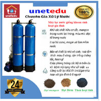 Máy lọc nước xử lý Sắt, phèn 2 cột van tay | Loại bỏ hoàn toàn màu ố vàng mùi tanh hôi, độc tố