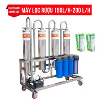 Máy lọc rượu cao cấp, máy lọc khử andinhit  trong rượu chính hãng