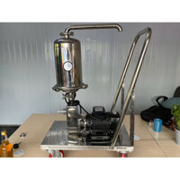 Máy lọc rượu ,Máy bơm lọc r.ượu chân không , sử dụng lõi lọc gốm ceramic cao cấp , tặng kèm bộ điều khiển từ xa.