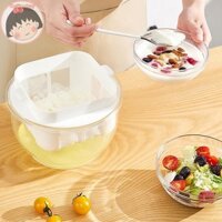 Máy Lọc Sữa Chua Cà Phê TheWoodgay Tự Làm Hy Lạp- Sữa Chua Đậu Nành Phô Mai Whey Tách Thoát Nước Lưới Mịn Lọc EN