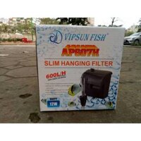 Máy Lọc Thác Nước Bể Cá Cảnh VIPSUN 607H có 2 ngăn lọc