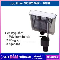 Máy Lọc Thác Nước Bể Cá WP-308H 6W Độ Bền Gấp 5 Lần WP-303H Dùng Cho Bể Kích Thước Lớn - Tiết Kiệm Điện (Bảo hành 3 tháng- 1 đổi 1 trong 7 ngày đầu)