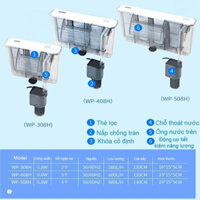 Máy lọc thác Sobo WP-308H, Sobo WP-408H, Sobo WP-508H cho hồ cá cảnh