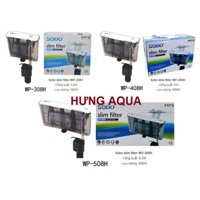 Máy lọc thác treo dạng mỏng - lọc treo bể cá mỏng đẹp SOBO WP 308H 408H 508H cho hồ cá nhỏ, hồ thủy sinh (hàng cty)