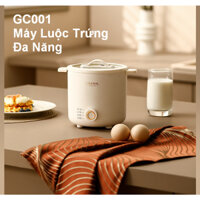Máy Luộc Trứng 2 Tầng Đa Năng, CEOOL GC001, Menu chức năng cài sẵn, Tự động tắt nguồn, tránh cháy khô, Chính Hãng - WOW