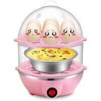 Máy luộc trứng và hấp thực phẩm Mini Egg - 2 tầng - pa-618