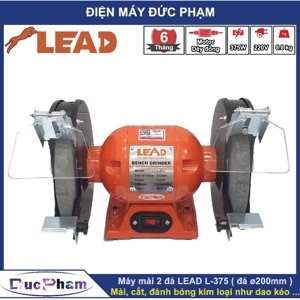 Máy mài 2 đá Lead L-375