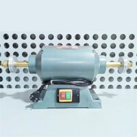 Máy mài bàn 1.5HP 220V HỒNG KÝ (dây đồng) cốt dài 120mm, máy chính hãng bảo hành 6 tháng