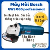 Máy Mài Bosch gws 060 professional , Máy Mài Góc , Máy Cắt Cầm Tay Lõi Đồng - Hàng Công Ty Điện Nước Chú Hội