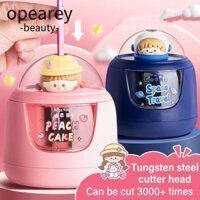 Máy mài bút chì điện OPEAREY, Thiết kế phi hành gia / gấu trúc Máy mài bút chì tự động chống dính, Tự động nhập chì Dụng cụ cơ khí quay tay Văn phòng & Trường học