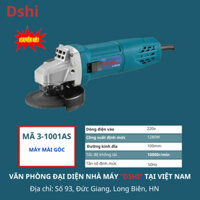 Máy mài cầm tay Dshi 3-1001AS Máy mài góc điện động cơ mạnh mẽ Hàng công ty chính hãng