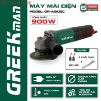 Máy mài cầm tay GREEKMAN GK-AGI02C, Công tắc đuôi, Công suất 900w, Dây điện dài Siêu thị máy