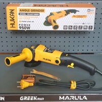 Máy mài cắt góc cầm tay Hukan 100mm 950W công tắc bụng HK-AG1088M TẶNG ĐÁ CẮT