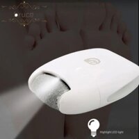 Máy mài chân điện BRUCE, Tập tin chân mài chân có thể sạc lại, Đánh bóng móng tay di động Có thể giặt được Tẩy da chết Máy chà chân gia đình