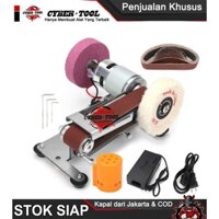 Máy mài đai nhám kết hợp mài đá mini