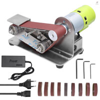 Máy mài đai nhám mini đa năng DIY 330x30mm - Máy mài nhám vòng 15 độ