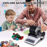 Máy Mài Đánh Bóng Đá Mini (Rock Tumbler)