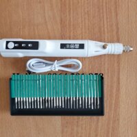 Máy mài đánh bóng điện mini - 3 chế độ và sạc pin máy khoan mài khắc chạy pin P-30