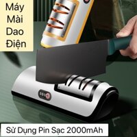 Máy Mài Dao Điện Có Thể Sạc Lại Pin Tích 2000mAh Giúp Mài Dao Sắc Bén Và Nhanh Hơn Dụng Cụ Mài Dao Điện