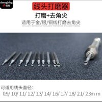 Máy mài đầu chỉ trang sức kim loại, tẩy lông, dây bạc, dây đồng, hoàn thiện, đánh bóng, dụng cụ tự làm thủ công tròn, a5uro