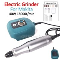Máy mài điện Mini 40W Máy đánh bóng điện cho máy mài nhỏ gọn pin Li-ion Makita 18V (không có pin)