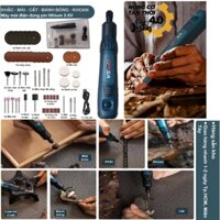 Máy mài điện nhỏ cầm tay Longsa. Đánh bóng / Khắc / Cắt / Khoan đa năng, máy khoan điện mini cho nghệ thuật điêu khắc.