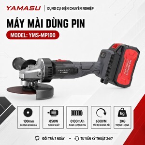 Máy mài dùng pin 20V 100mm Yamasu YMS-MP100