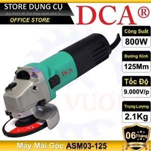 Máy mài góc 125mm DCA ASM03-125
