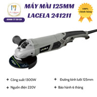 Máy mài góc 125mm Lacela 241211 chính hãng có điều chỉnh tốc độ