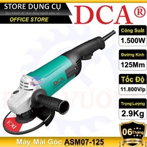 Máy mài góc 1500W DCA ASM07-125