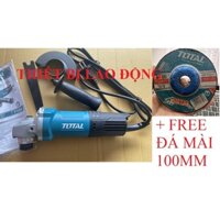 MÁY MÀI GÓC 710W TOTAL TG10710036 TẶNG KÈM 1 ĐĨA ĐÁ MÀI KIM LOẠI