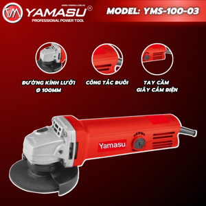 Máy mài góc 750W Yamasu YMS-100-03