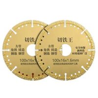 Máy mài góc cắt sắt lưỡi cắt vua thép không gỉ hợp kim kim loại cắt sắt lưỡi cưa góc sắt đá mài kim cương lưỡi cắt lưỡi cưa vòng cắt sắt Lưỡi cắt sắt