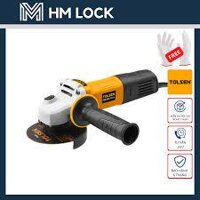 Máy mài góc công nghiệp TOLSEN 760W chính hãng 79542 | Máy cắt cầm tay đa năng 100mm - tốc độ không tải 11000v/p