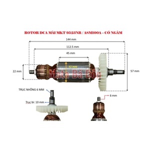 Máy mài góc DCA ASM100A - 540W