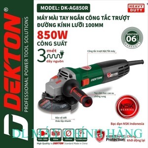Máy mài góc Dekton DK-AG850 - 850W