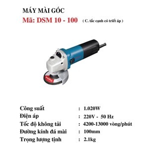 Máy mài góc DongCheng DSM 10-100