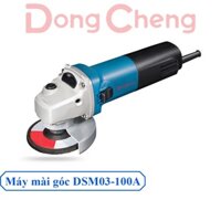 Máy Mài Góc Dongcheng DSM03-100A Công Suất 710W - Đường Kính Đá Mài 100mm Công Tắc Cạnh