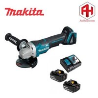 Máy mài góc dùng pin 18V Makita DGA408RTJ1 (18V:5Ah)