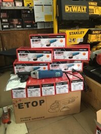 Máy mài góc Etop XH9933 (800w) gạt đuôi,máy cắt cầm tay 100mm, 100% dây đồng - Máy mài cắt cầm tay 1 tấc