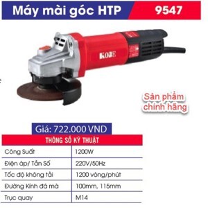 Máy mài góc Kobe HTP-9547